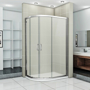 Душевой уголок Good Door Infinity R-120-G-CH 120х80 матовый Grape, хром (ИН00012)