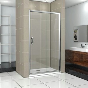 Душевая дверь Good Door Infinity WTW-140-C-CH 140х185 прозрачная, хром (ИН00031)