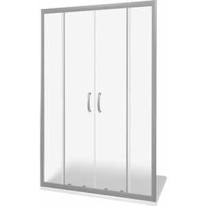 Душевая дверь Good Door Infinity WTW-TD-150-G-CH 150х185 матовая Grape, хром (ИН00035)