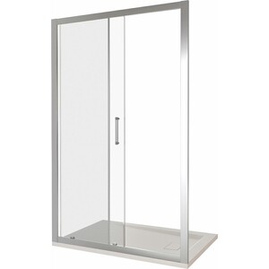 Душевая дверь Good Door Latte WTW-140-C-WE 140х185 прозрачная, хром матовый (ЛА00011)