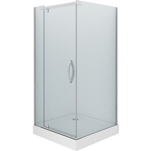 Душевой уголок Alex Baitler 100x100 прозрачный, хром (AB 214-100, ЛП00189)