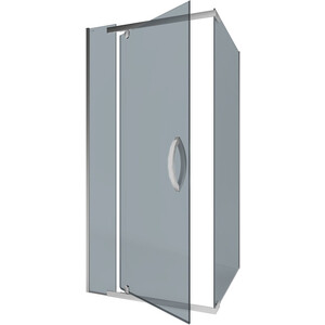 Душевой уголок Alex Baitler 90x90 тонированный, хром (AB 244-90, ЛП00183)