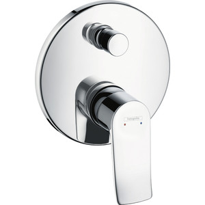 Смеситель для ванны Hansgrohe Metris для механизма 01800180, хром (31493000)