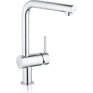 Смеситель для кухни Grohe Minta с выдвижным изливом (32168000)