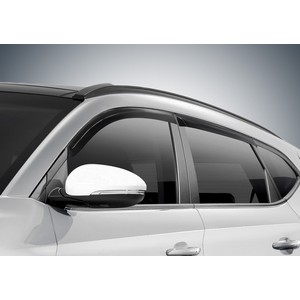 Дефлекторы окон AutoFlex для Hyundai Tucson III (2015-2020), акрил, 4 шт., 823005