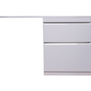 Тумба под раковину Style line Даллас Люкс 68 (130) напольная, под стиральную машину, белая (СС-00000557)