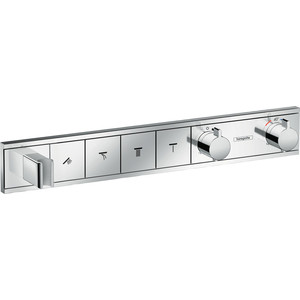 Термостат для ванны Hansgrohe RainSelect на четыре выхода, для механизма 15312180, хром (15357000)