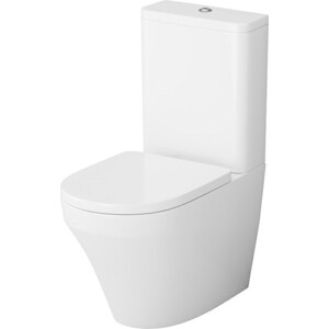 Унитаз-компакт Am.Pm Inspire с сиденьем микролифт (C508607WH, C507854WH)