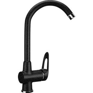 Смеситель для кухни Ulgran U-006 черный (U-006-308)