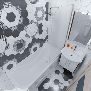 Акриловая ванна Triton Стандарт 145х70 с каркасом (Щ0000017403, Щ0000041797)