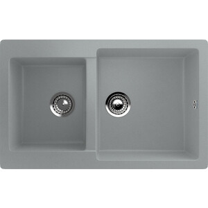 Кухонная мойка Ulgran U-505-342 графитовая