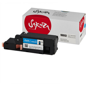 Картридж Sakura 106R01631 синий, 1000 стр.