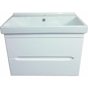 Раковина мебельная Sanita luxe Fest 80х45 (WB.FN/Fest/80-C/WHT.G/S1)