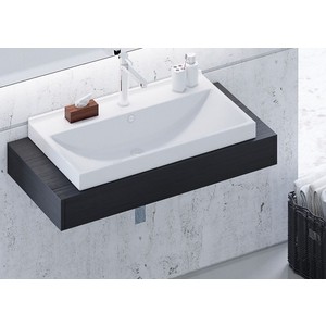 Раковина мебельная Sanita luxe Fest 80х45 (WB.FN/Fest/80-C/WHT.G/S1)