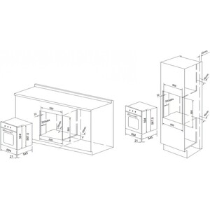 Электрический духовой шкаф Graude BE 60.3 E