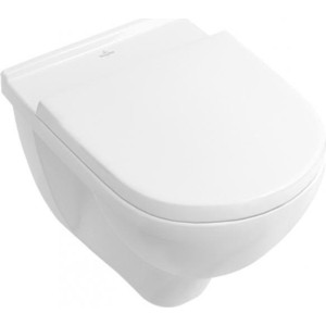 Унитаз подвесной безободковый Villeroy Boch O Novo с микролифтом (5688HR01)