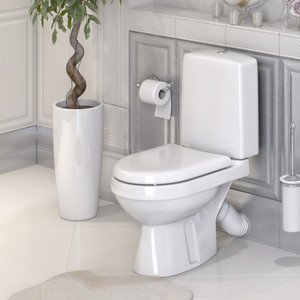 Унитаз-компакт Оскольская керамика Леда Люкс белый с сиденьем (4631111132234)