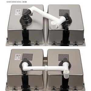 Кухонная мойка Blanco Andano 340/340-U (522983)