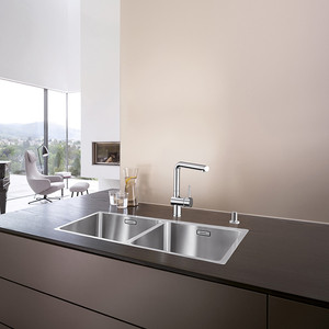 Кухонная мойка Blanco Andano 400/400-IF (522985)