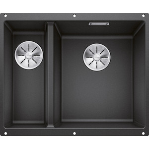 Кухонная мойка Blanco SubLine 340/160-U антрацит (523558)