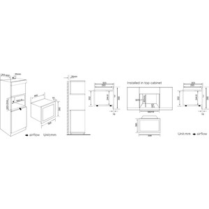 Встраиваемая микроволновая печь Weissgauff HMT-207