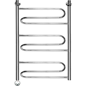 Полотенцесушитель электрический Ника Curve ЛЗ 80/50 ТЭН слева