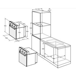 Электрический духовой шкаф Weissgauff EOV 19 MB
