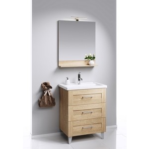 Зеркало Aqwella Фостер 70x80 дуб сонома (FOS0207DS)