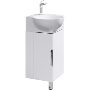 Тумба под раковину Aqwella Рио 35,5x35,5 белая (Rio.01.04)