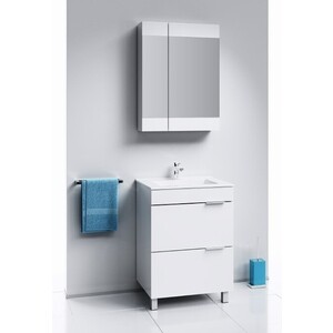 Тумба под раковину Aqwella Бриг 56x44,5 белая (Br.01.06/2/W)