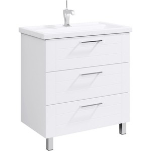 Тумба под раковину Aqwella Манчестер 77x45 белая (MAN01083)