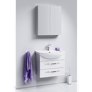 Зеркальный шкаф Aqwella MC 60x70 белый (MC.04.06)