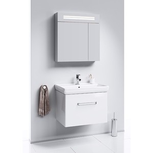 Зеркальный шкаф Aqwella Нео 70x76 белый (Neo.04.07)