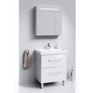 Зеркальный шкаф Aqwella Нео 70x76 белый (Neo.04.07)