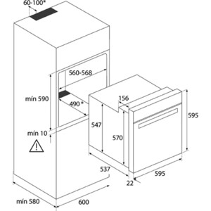 Электрический духовой шкаф Teka HBB 720 BK