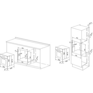 Электрический духовой шкаф Graude BE 60.3 W