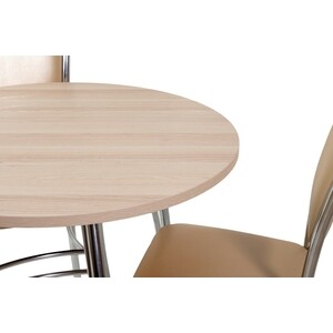 Стол Бител Лотос (серебро, шимо ясень)