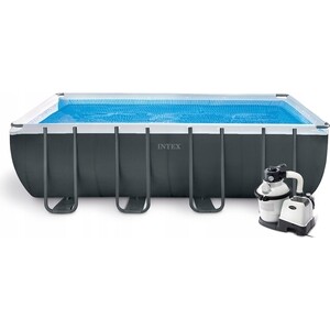 Каркасный бассейн Intex 26356 Ultra XTR Frame 549х274х132см 17203л песчфил-нас 4500лч лестн тент подст 106792₽