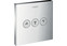 Переключатель потоков Hansgrohe ShowerSelect на три выхода, для механизма 01800180, хром (15764000)